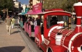 Tren turístico de segunda mano rojo - marca Dotto-  VENDIDO!