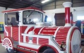 Tren turístico de segunda mano rojo - marca TSCHU TSCHU-  VENDIDO!