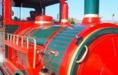 Tren turístico de segunda mano verde - marca TSCHU TSCHU-  VENDIDO!